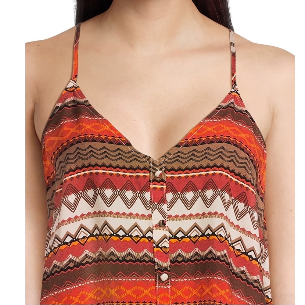 No Boundaries Juniors Print Tank Top XS - Picture 4 of 10